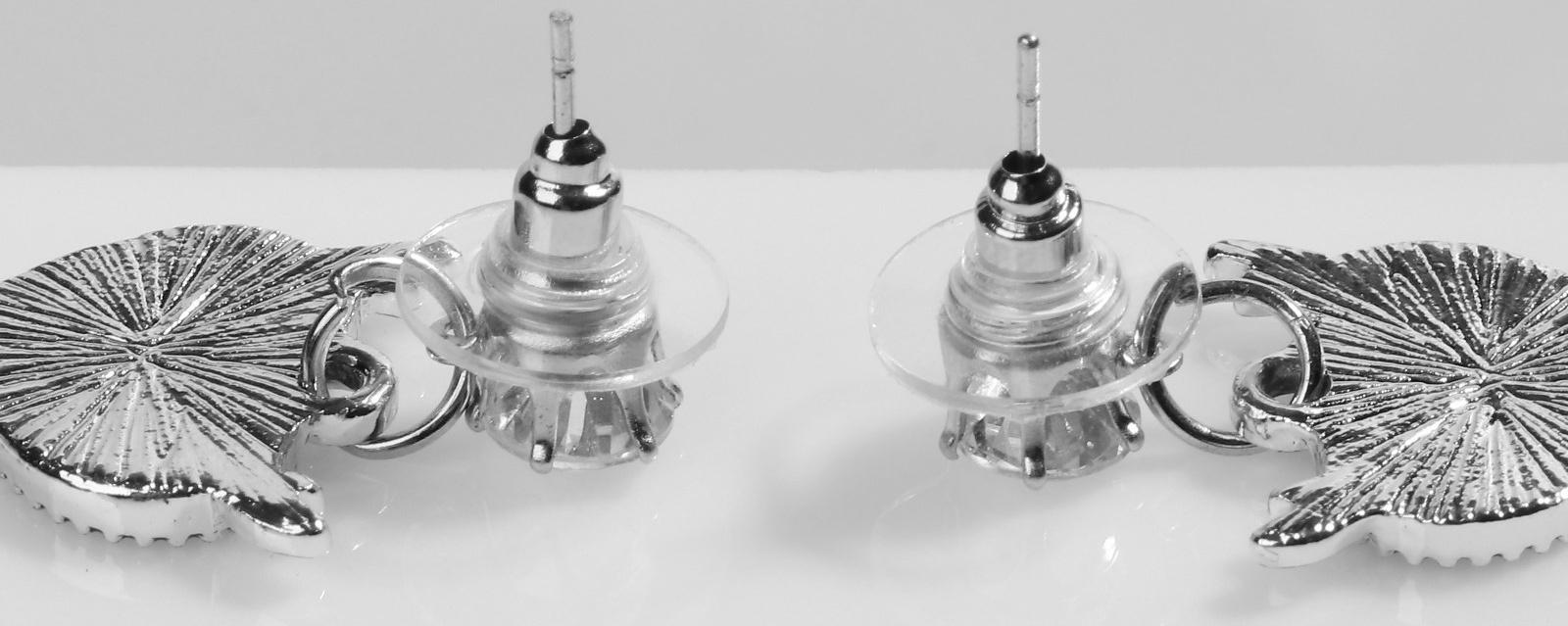 Серьги эмаль 