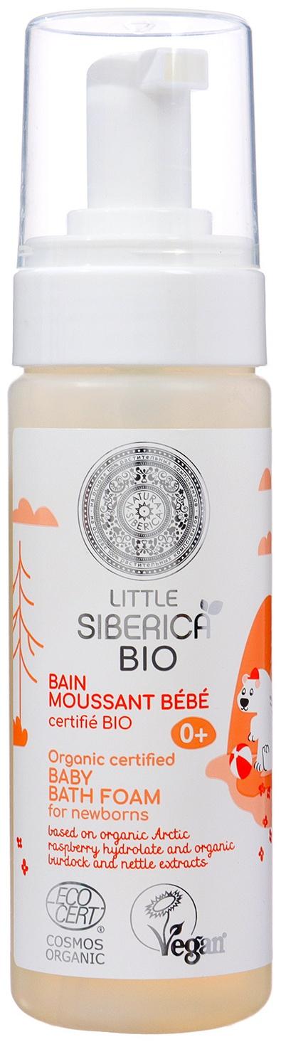 Органическая детская пенка для купания младенцев Little Siberica, 160 мл