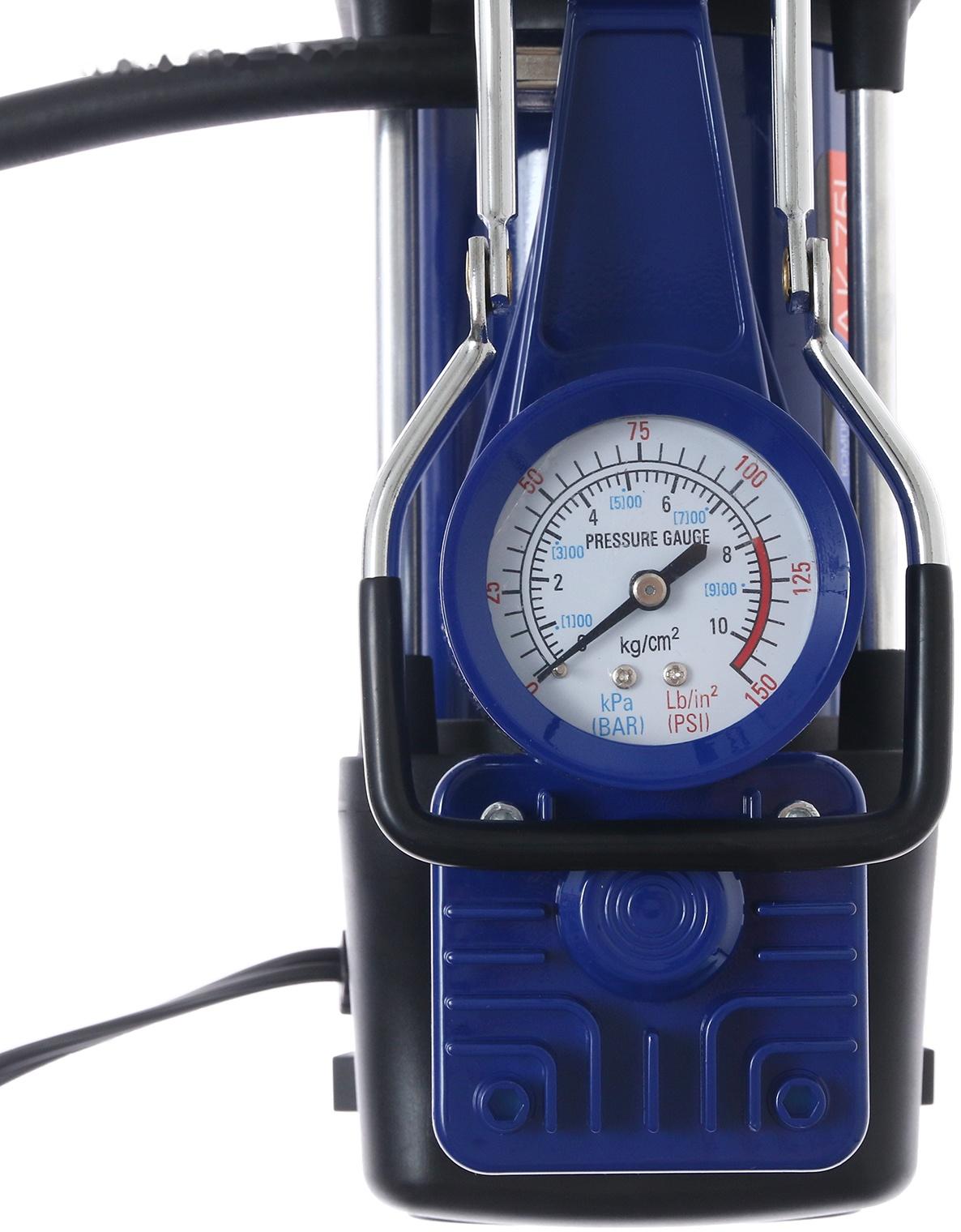 Компрессор автомобильный Nova Bright АК-75L, 75 л/мин, 150 PSI, металл, LED-фонарь, сумка