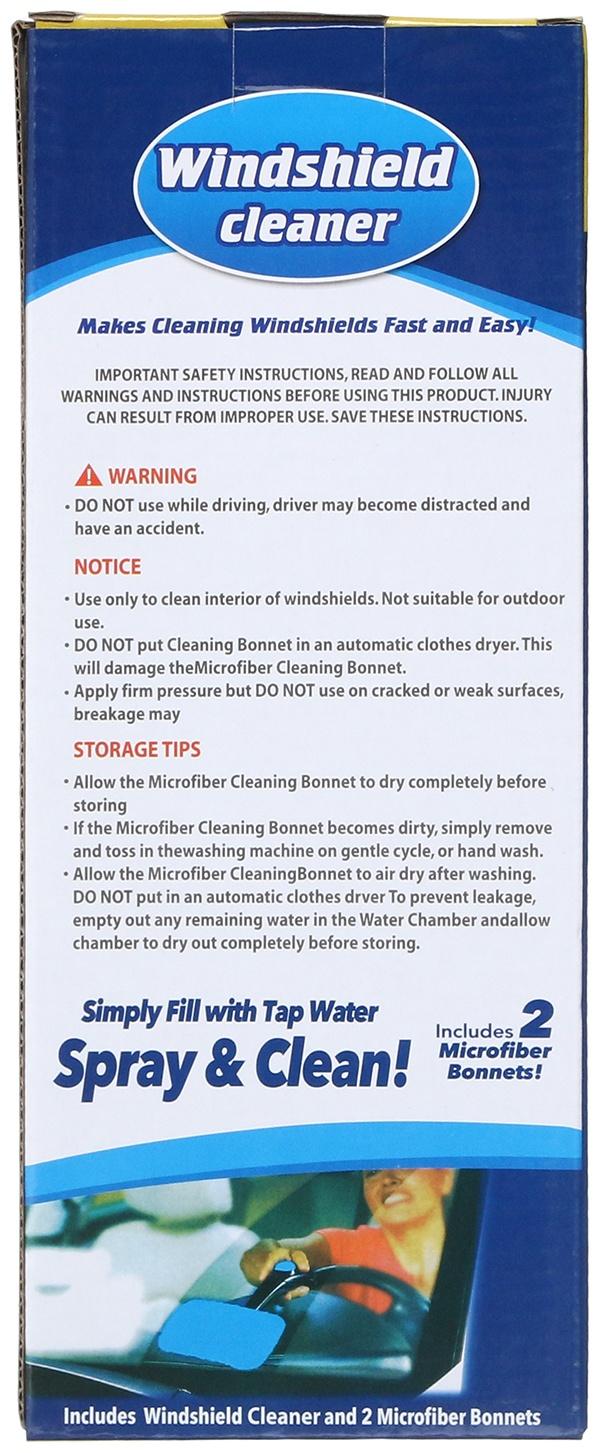 Щетка для чистки автомобильных стекол с распылителем, 37 см