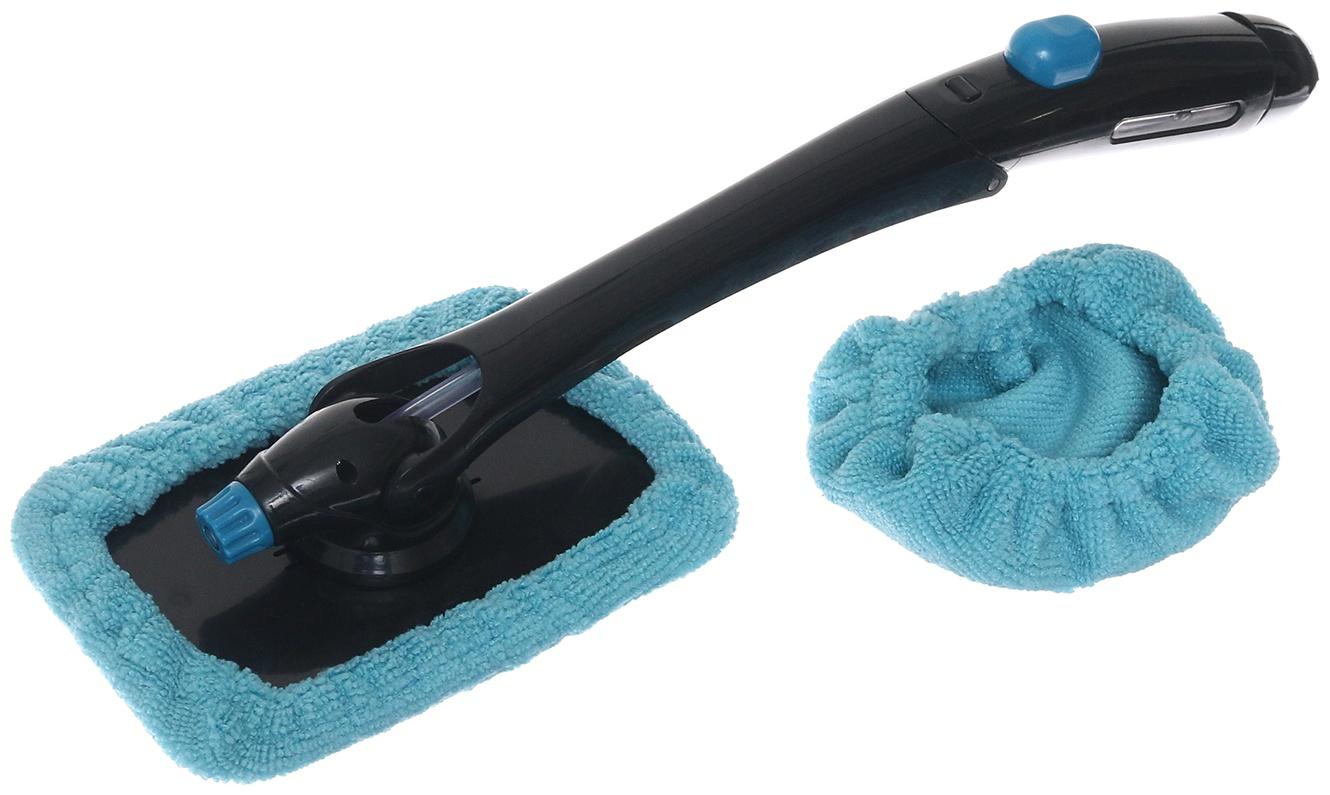 Щетка для чистки автомобильных стекол с распылителем, 37 см