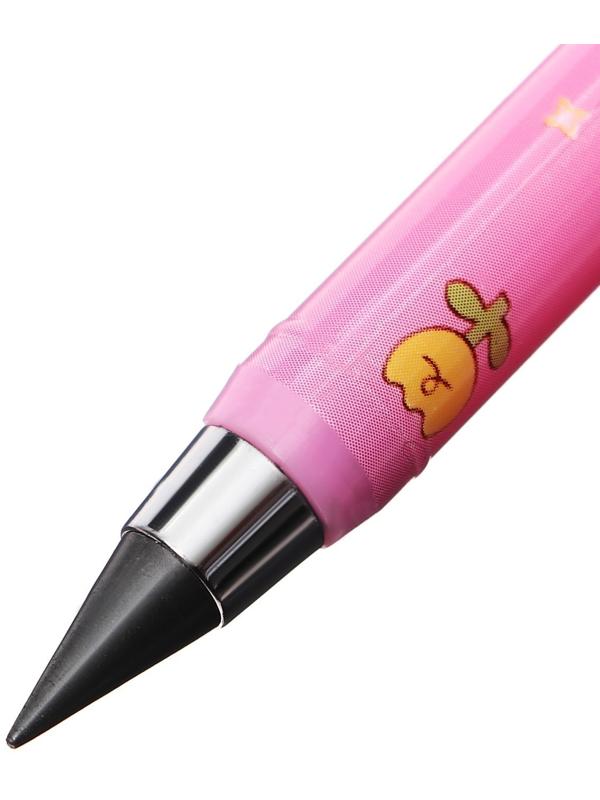 Карандаш чернографитный НВ, вечный, с рисунком, МИКС