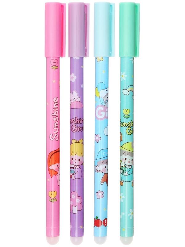 Карандаш чернографитный НВ, вечный, с рисунком, МИКС