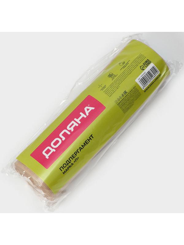 Подпергамент марка «П», пергамент для выпечки Доляна, 30 см×100 м, 45 гр/м2