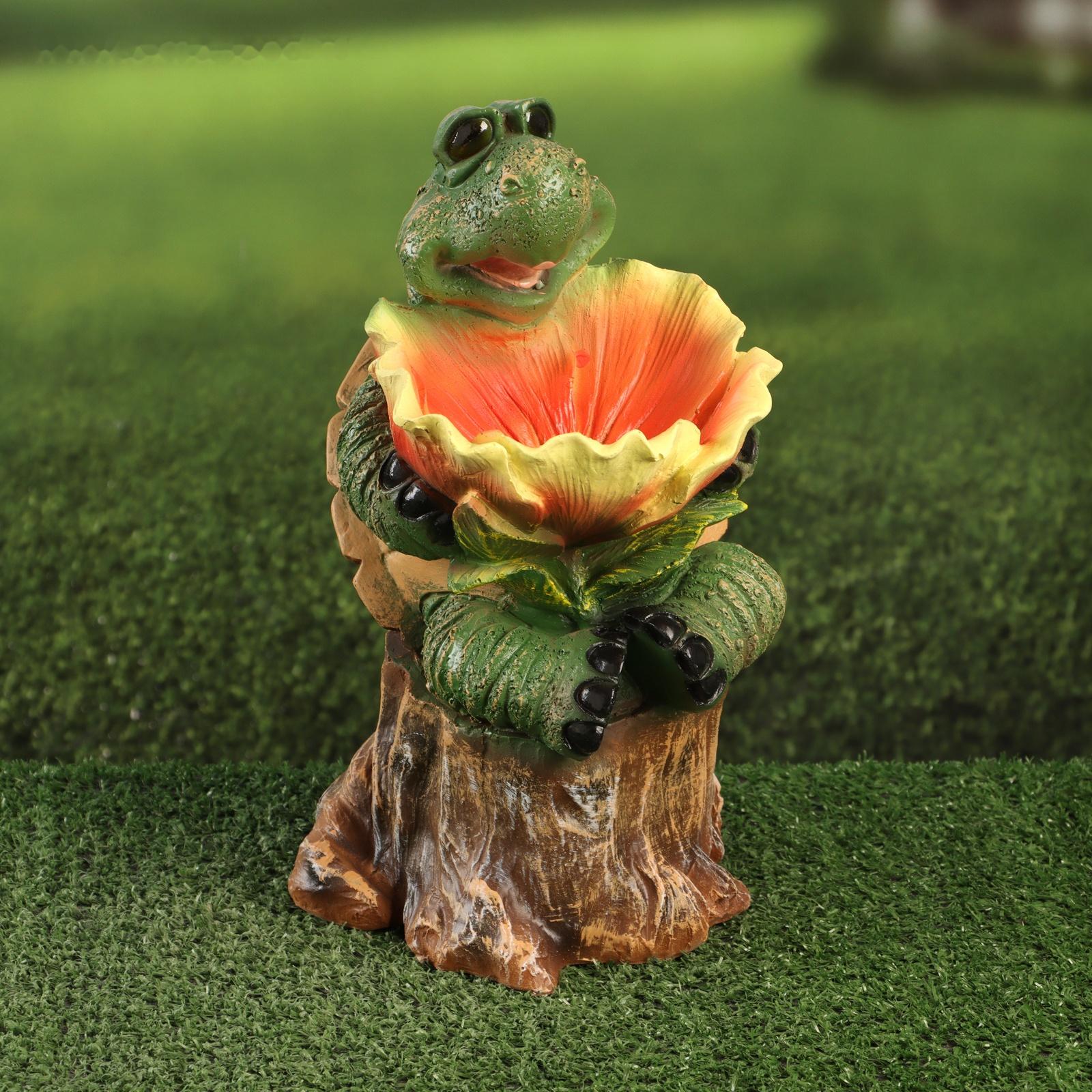 Садовая фигура - поилка 