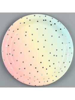 Тарелки бумажные «Летние краски», 6 шт.