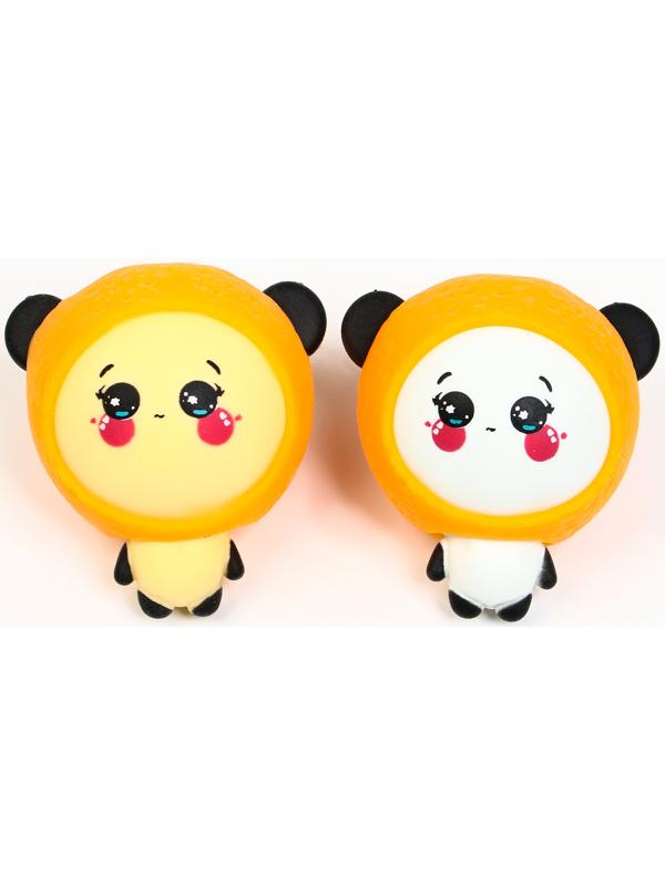 Мялка «Панда» с пастой, цвета МИКС