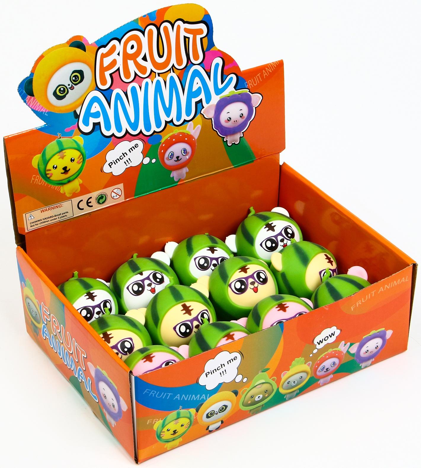 Мялка «Мишка» с пастой, цвета МИКС