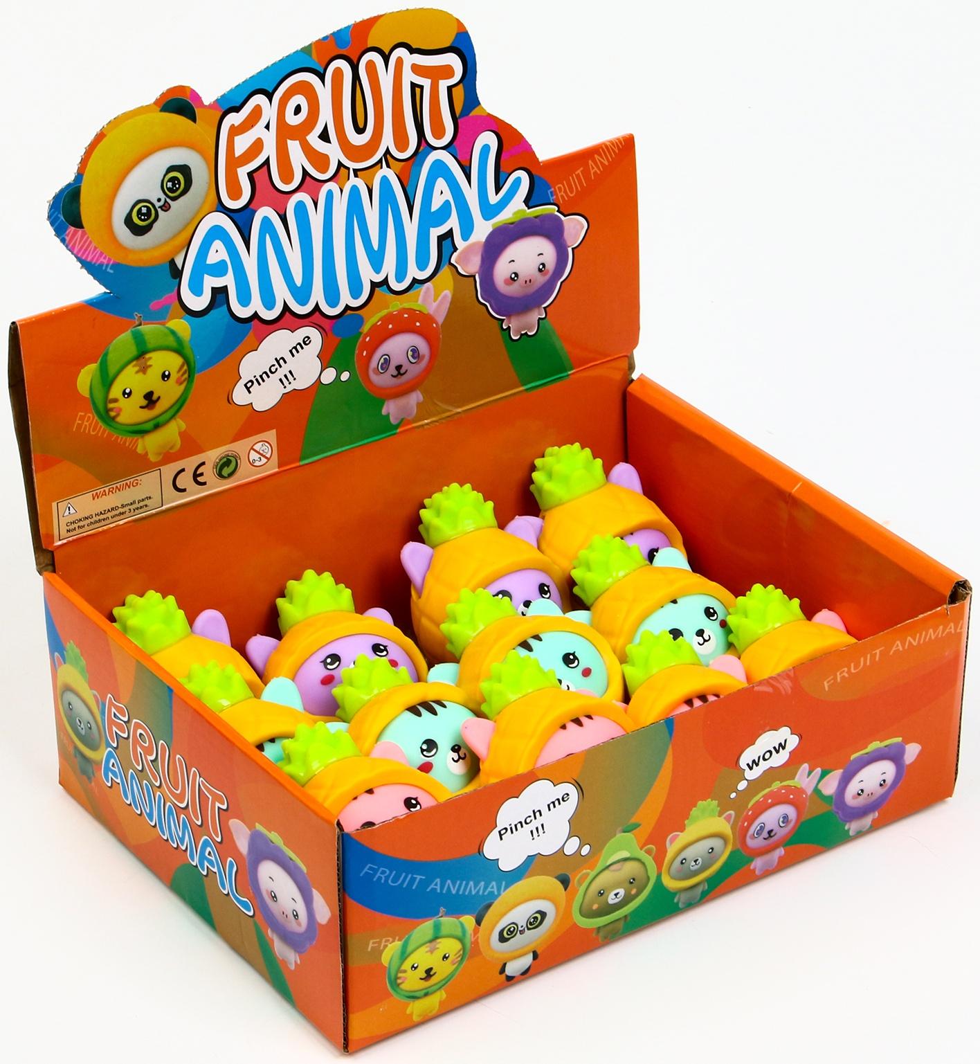 Мялка «Котик» с пастой, цвета МИКС