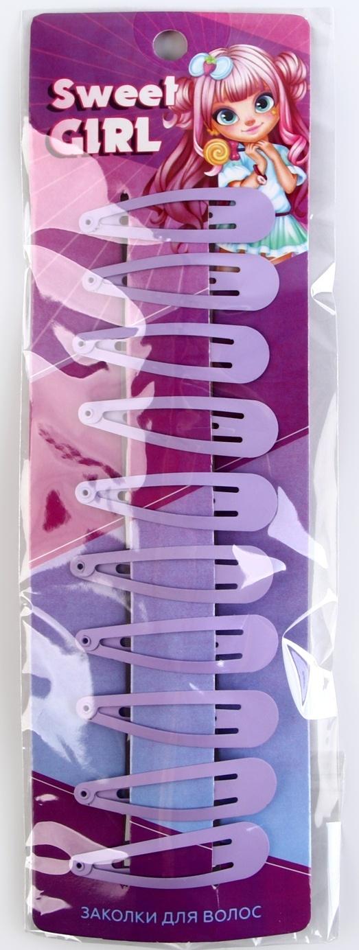 Набор заколок Sweet girl, 10 шт., 5 х 1 см