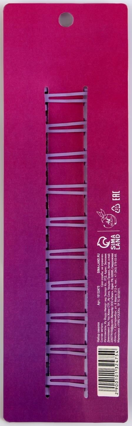 Набор заколок Sweet girl, 10 шт., 5 х 1 см