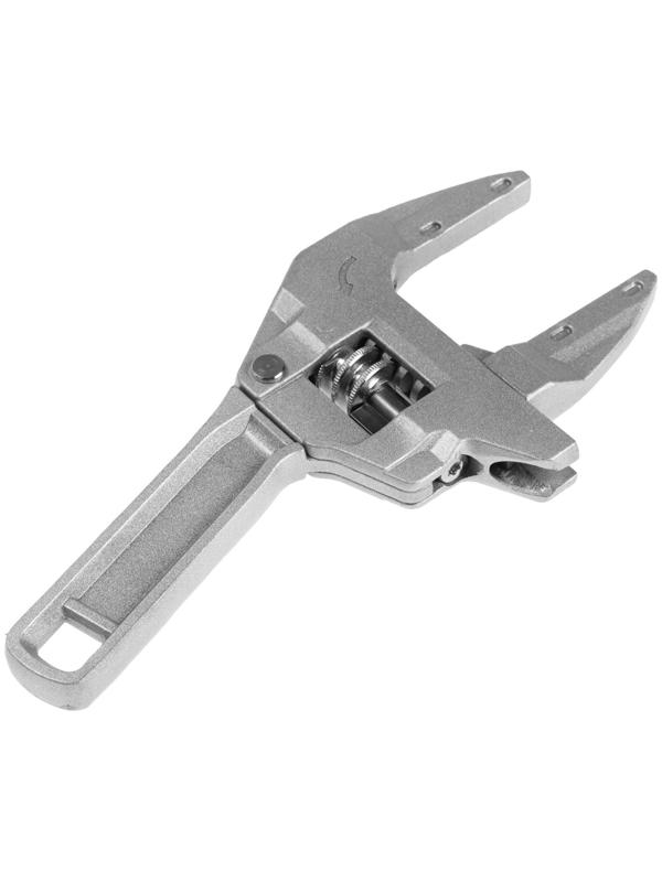 Ключ разводной сантехнический ТУНДРА, самозажимной, храповой механизм, до 75 мм, 200 мм