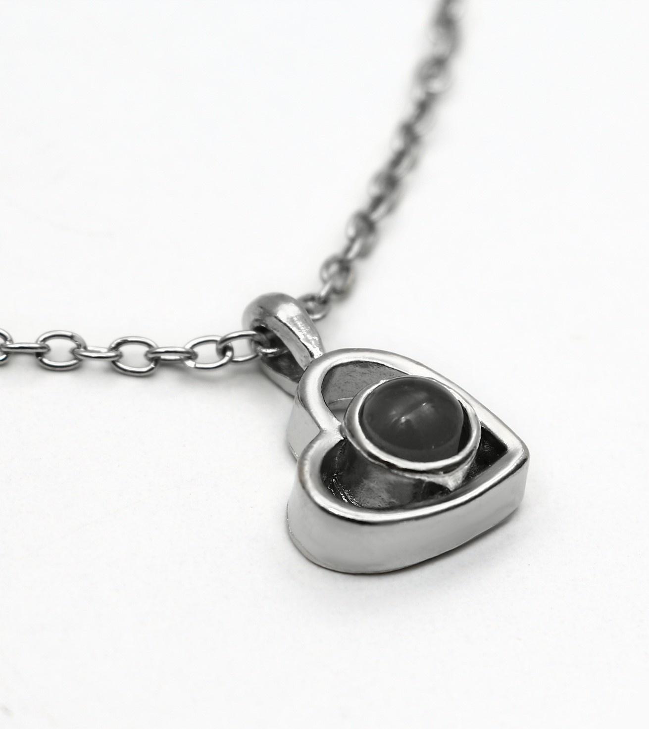 Набор кольцо и подвеска проекцией 