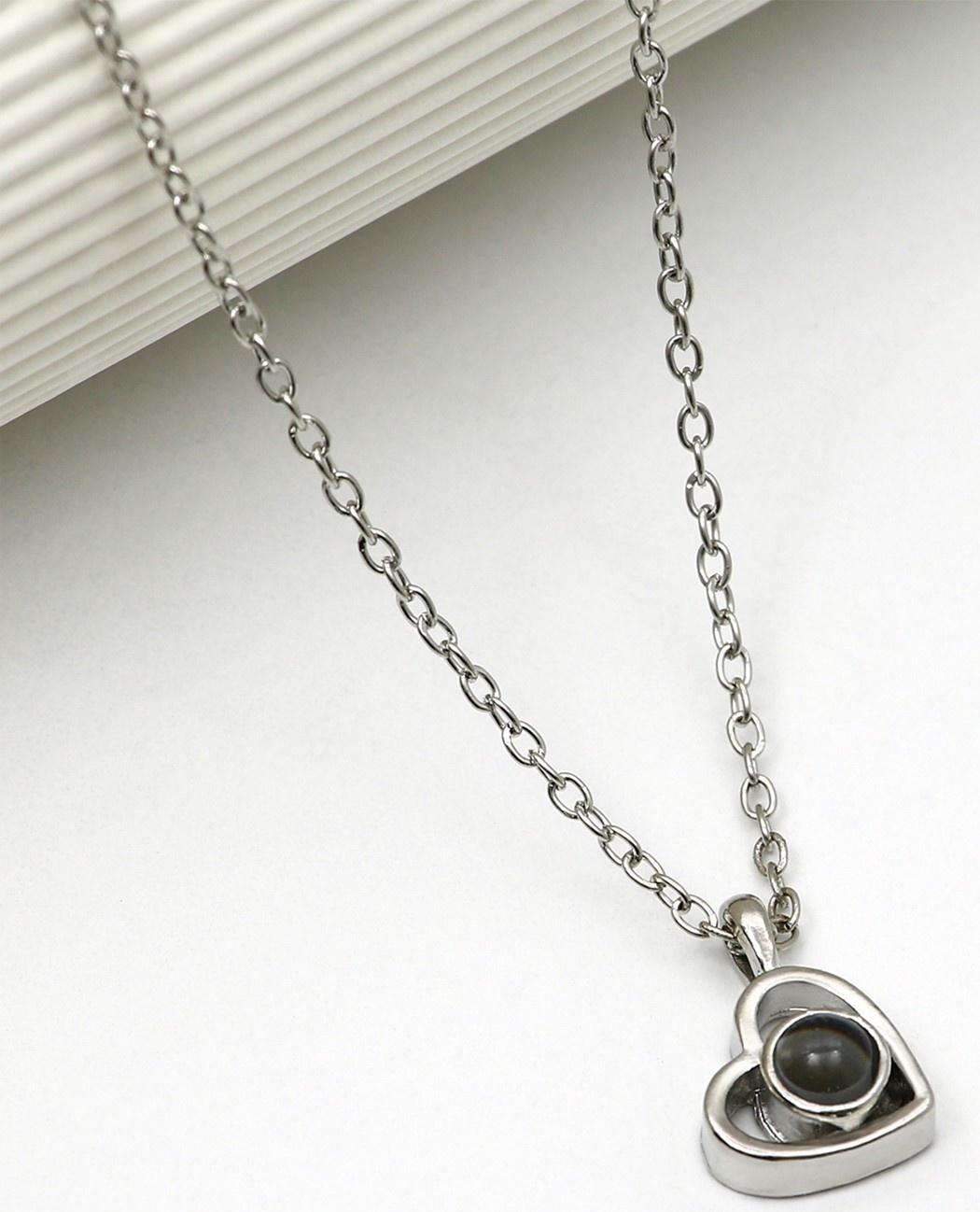 Набор кольцо и подвеска проекцией 