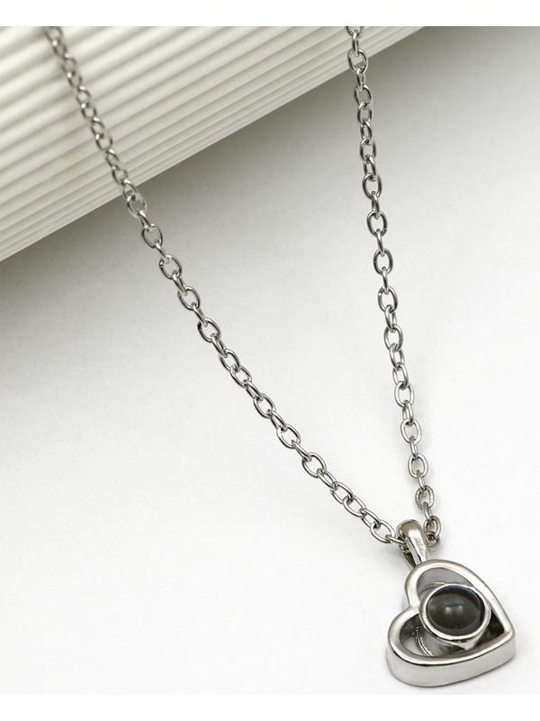 Набор кольцо и подвеска проекцией 