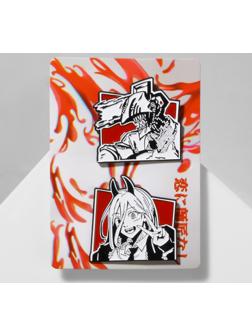 Набор значков (2шт) 