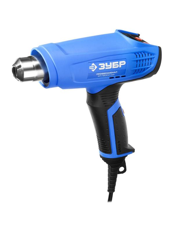 Фен технический  ЗУБР Профессионал ФТ-П2000 М2ДК, ЖК-дисплей, 2000 Вт