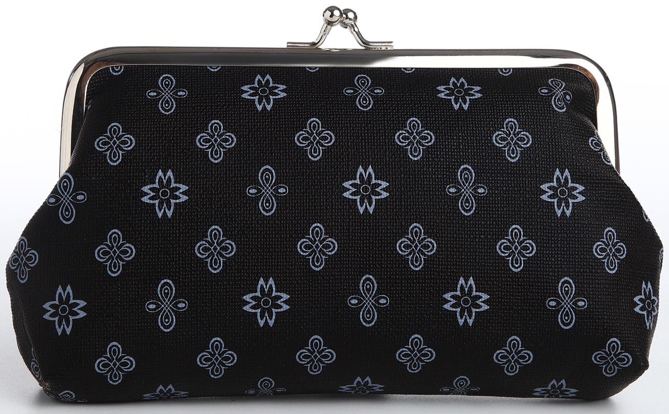 Косметичка на фермуаре, цвет чёрный