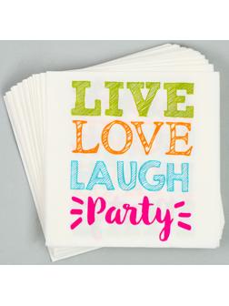 Салфетки бумажные «Радость» 25х25 см, набор 20 шт.