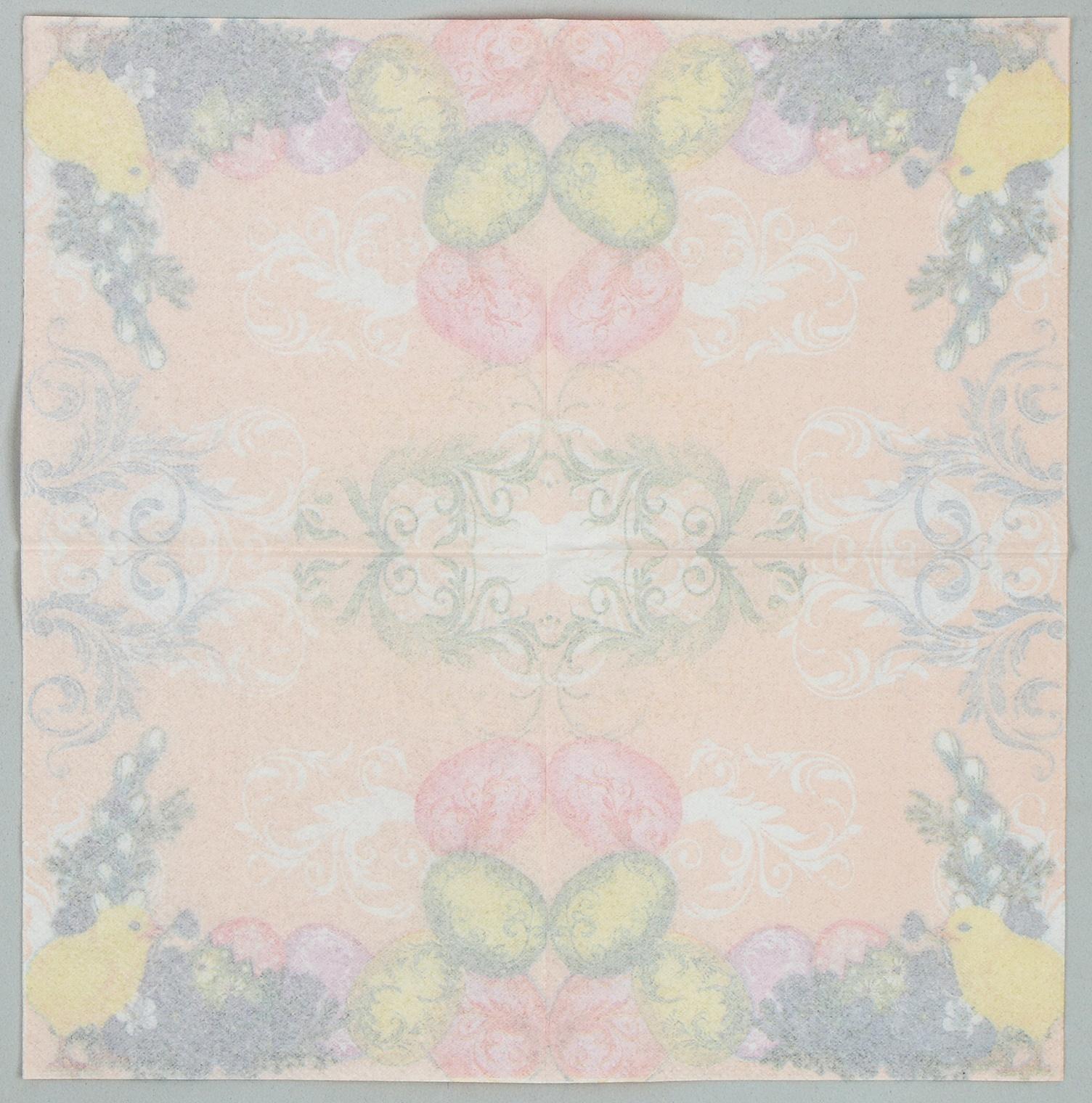 Салфетки бумажные «Пасха» 25х25 см, набор 20 шт.