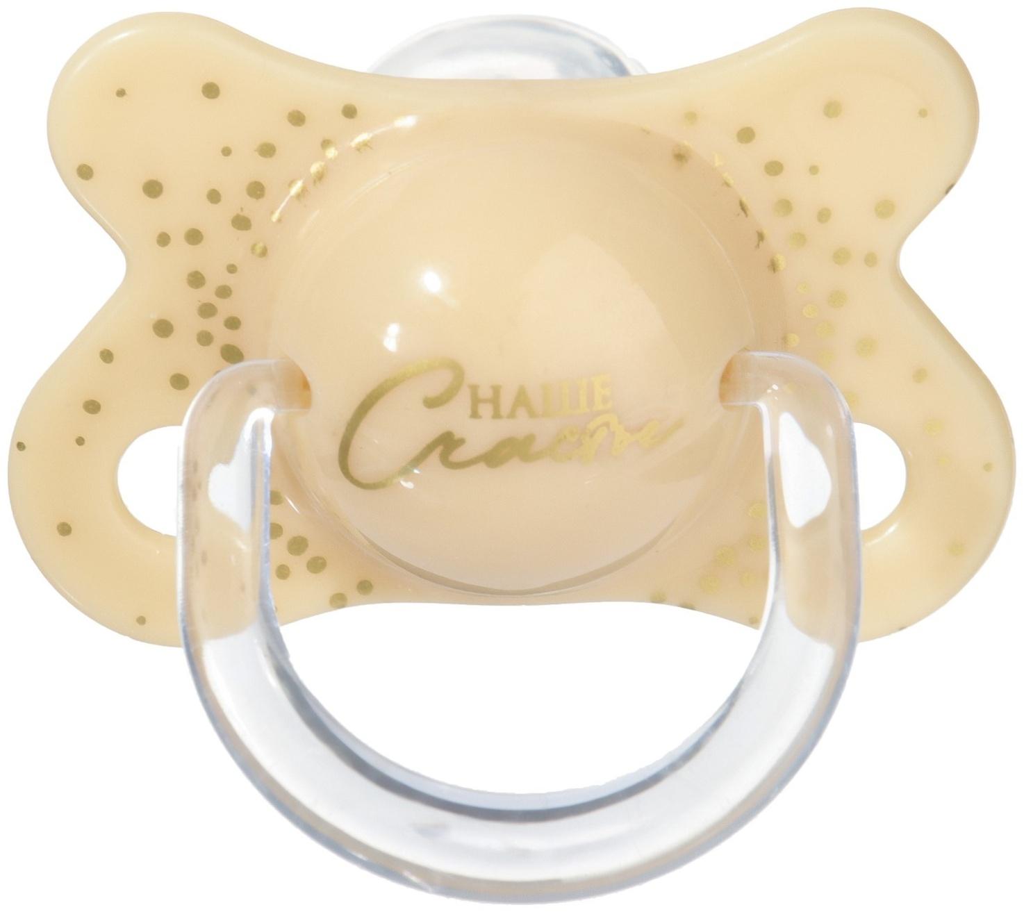 Соска - пустышка ортодонтическая «Счастье» силикон, в контейнере +6мес.