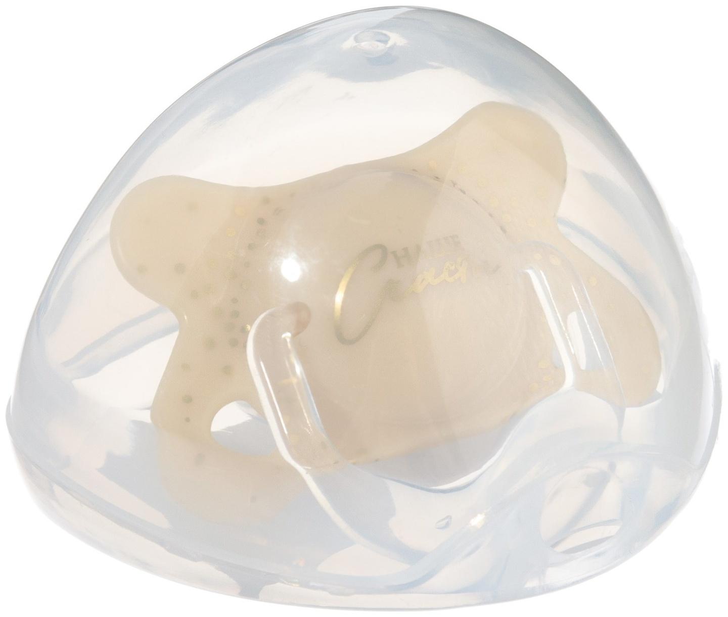 Соска - пустышка ортодонтическая «Счастье» силикон, в контейнере +6мес.