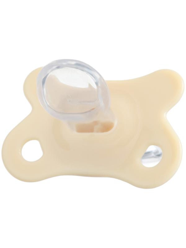 Соска - пустышка ортодонтическая «Счастье» силикон, в контейнере +6мес.