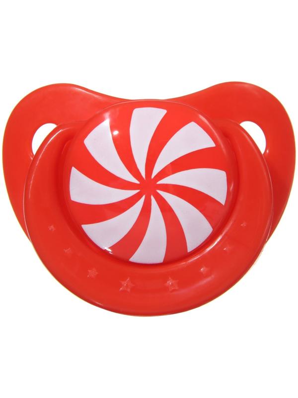 Соска - пустышка ортодонтическая «Карамелька», в контейнере силикон, +6мес.