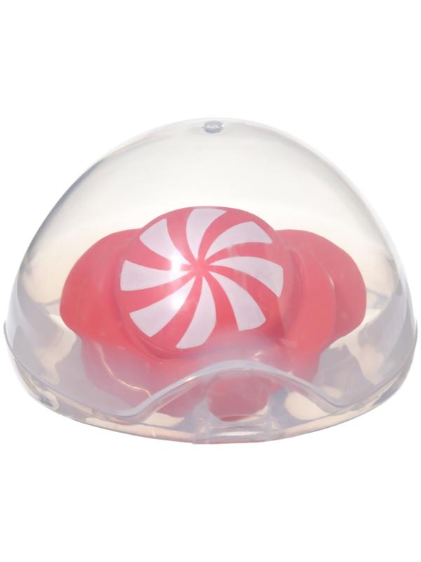 Соска - пустышка ортодонтическая «Карамелька», в контейнере силикон, +6мес.