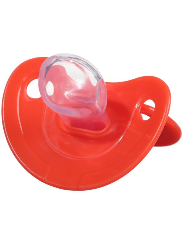 Соска - пустышка ортодонтическая «Карамелька», в контейнере силикон, +6мес.