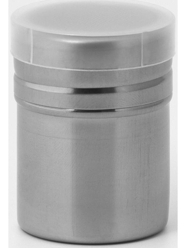 Диспенсер для сахарной пудры, 100 мл, 6×8 см, цвет хромированный