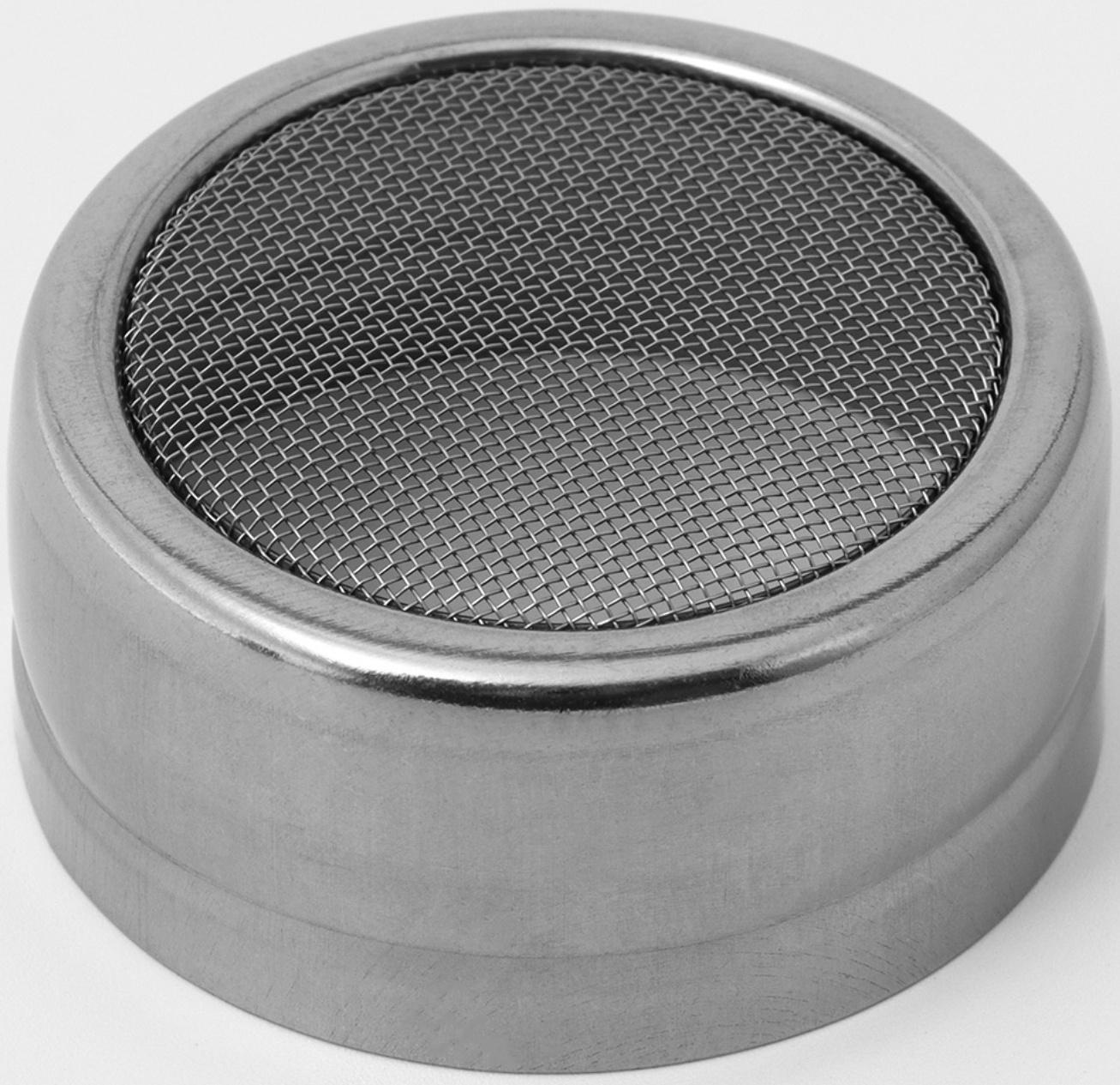 Диспенсер для сахарной пудры, 300 мл, 7×12,6 см, цвет хромированный