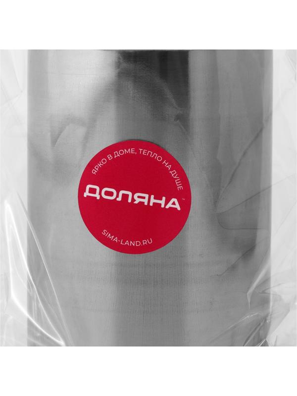 Диспенсер для сахарной пудры, 300 мл, 7×12,6 см, цвет хромированный