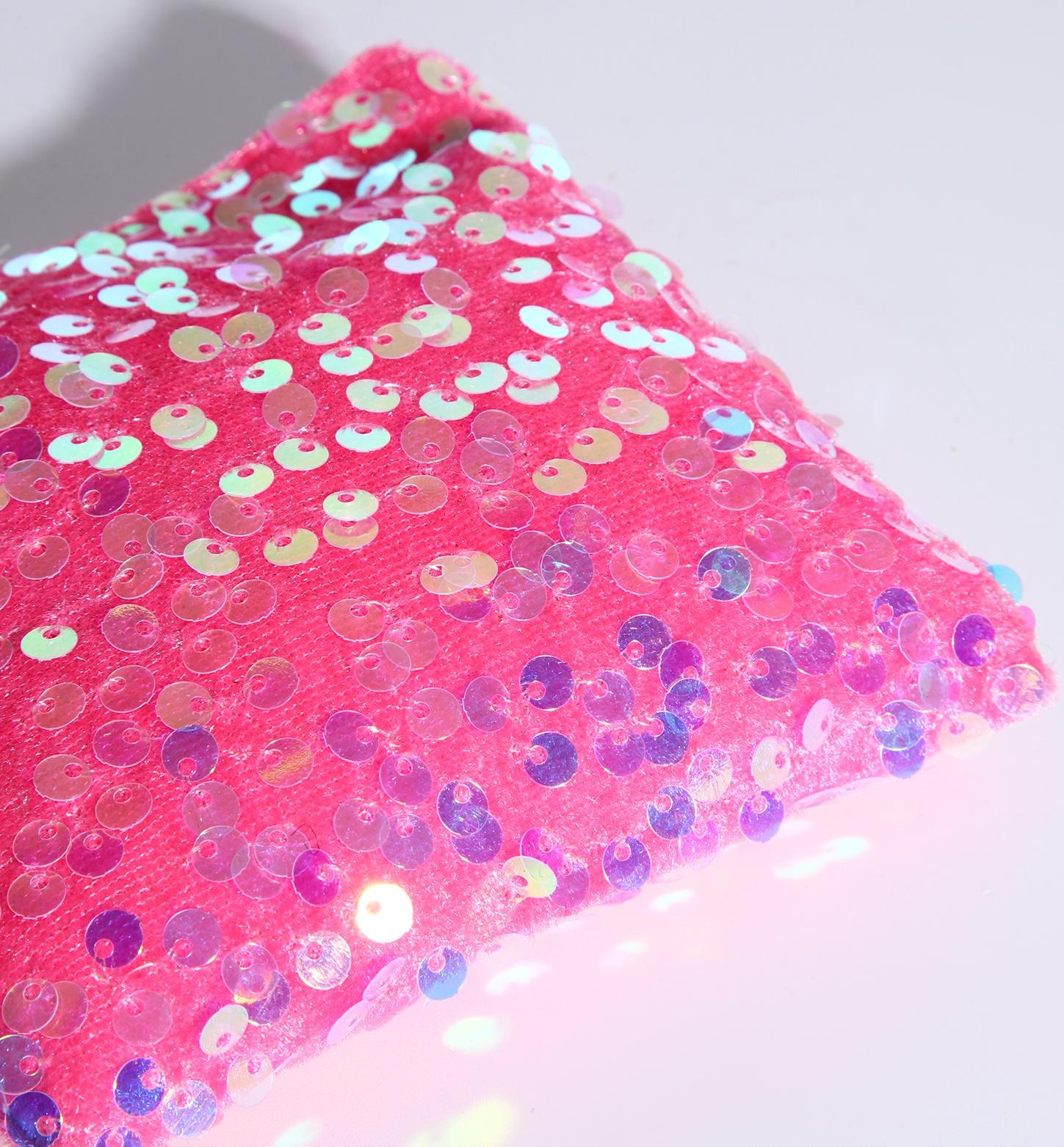 Кошелёк на молнии, цвет розовый