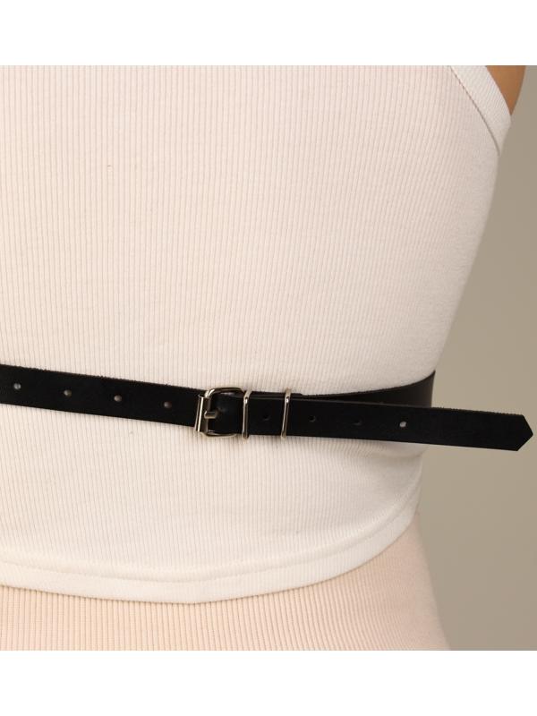 Карнавальная портупея, цвет чёрный