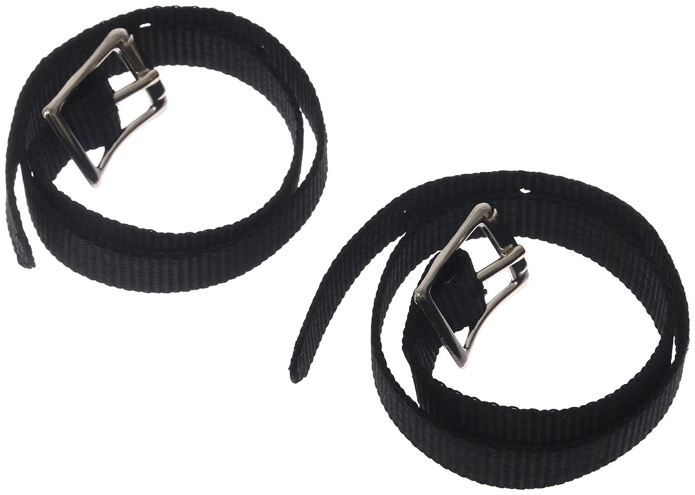 Тренчики для шпор из нейлона, 500 мм, черный, набор 2 шт