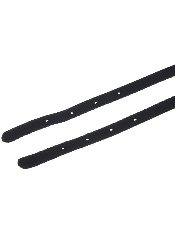 Тренчики для шпор из нейлона, 500 мм, черный, набор 2 шт