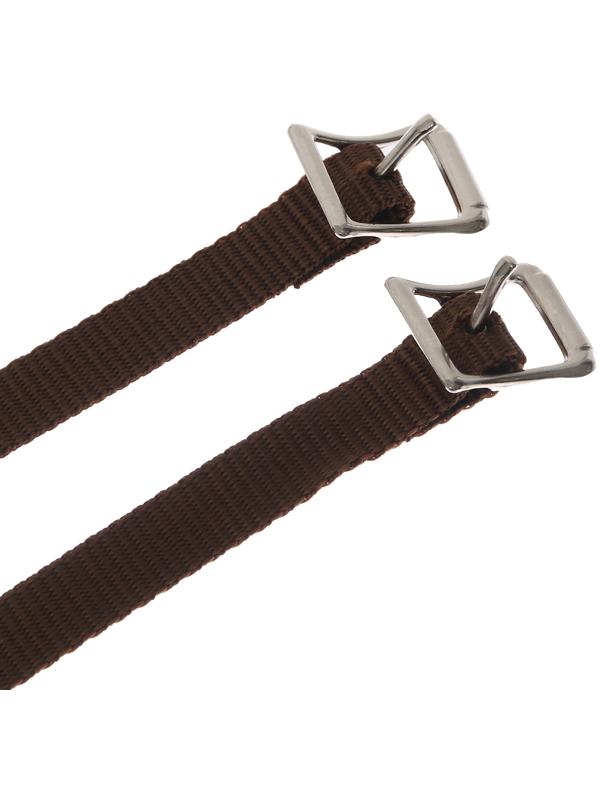 Тренчики для шпор из нейлона, 500 мм, коричневый, набор 2 шт