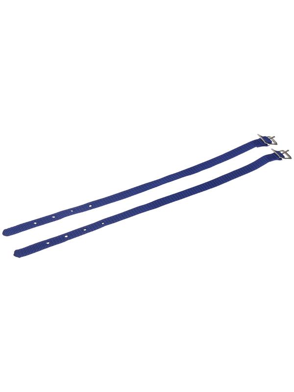 Тренчики для шпор из нейлона, 500 мм, темно-синий, набор 2 шт