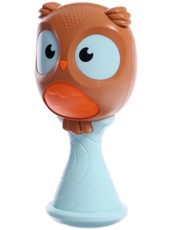 Погремушка с прорезывателем «Совушка»