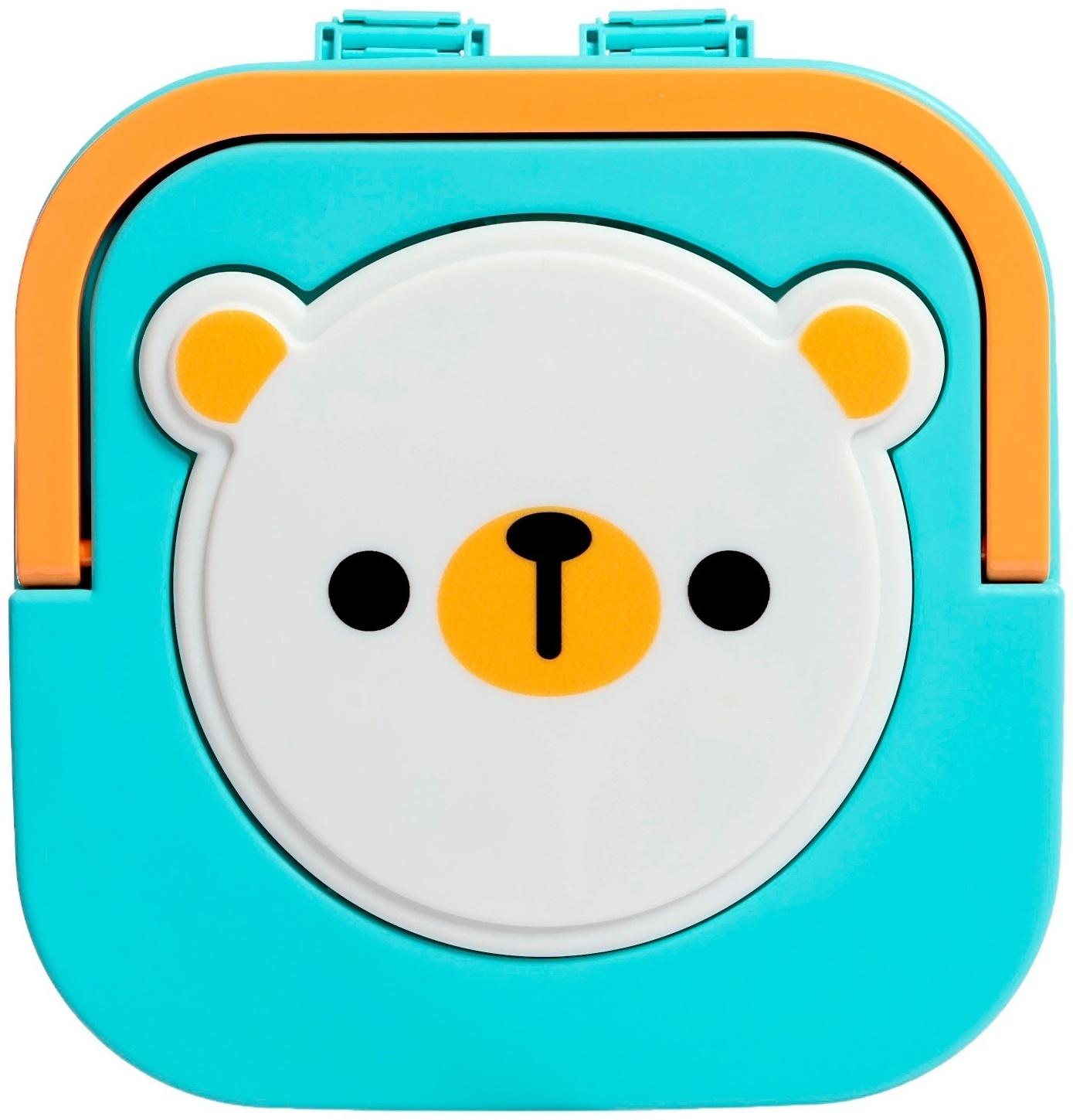 Набор погремушек с прорезывателями «Мишутка», в музыкальном кейсе, 6 шт.