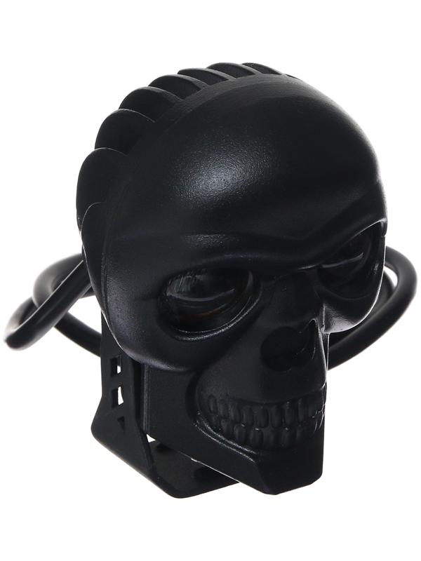 Прожектор череп для автомобиля 12 / 24 В, чёрный