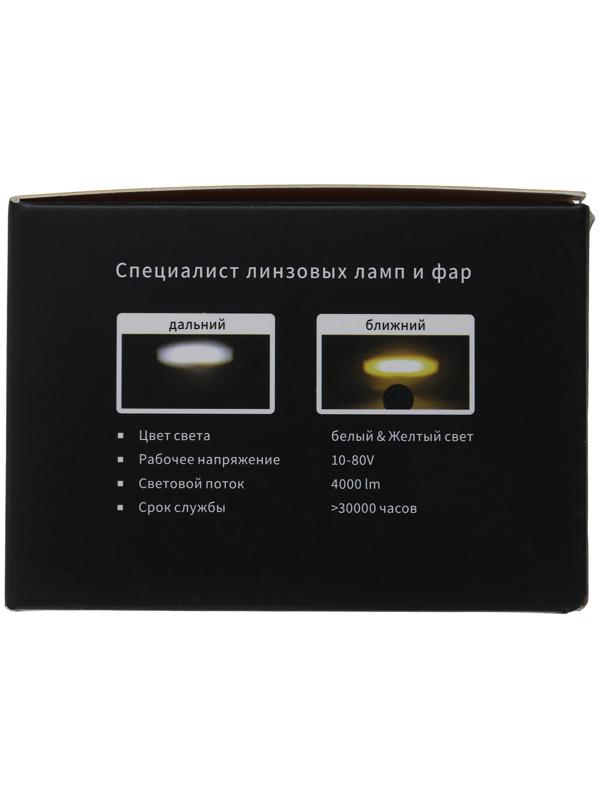 Прожектор череп для автомобиля 12 / 24 В, чёрный