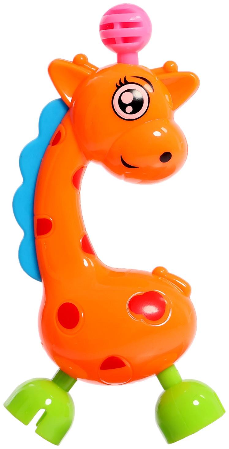 Набор погремушек с прорезывателями, 7 штук в наборе, в контейнере