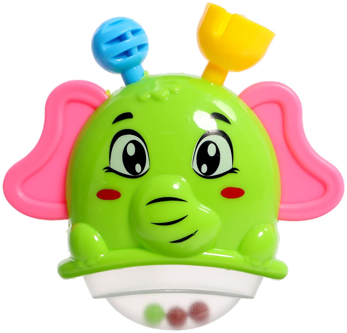 Набор погремушек с прорезывателями, 7 штук в наборе, в контейнере