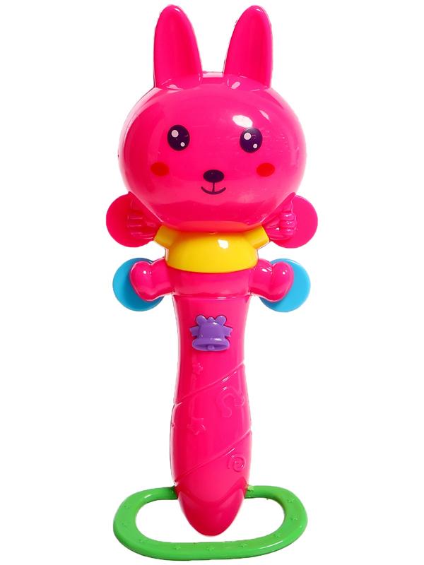 Набор погремушек с прорезывателями, 7 штук в наборе, в контейнере