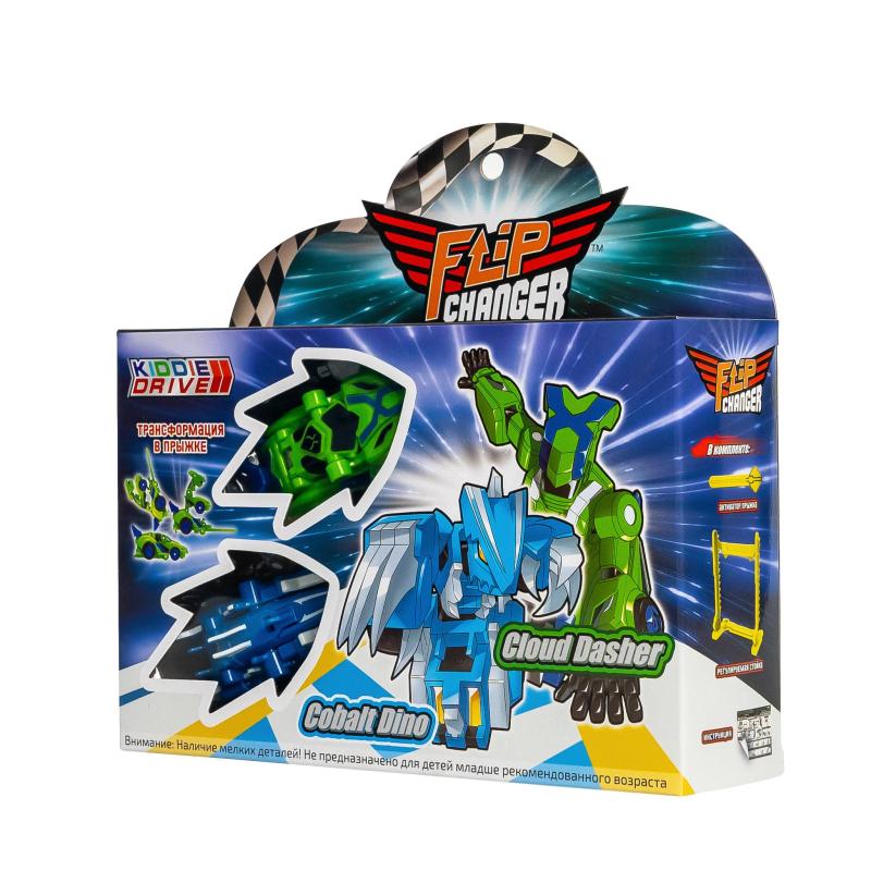 Робот Трансформеры Flip Changer Cloud Dasher и Cobalt Dino 106010
