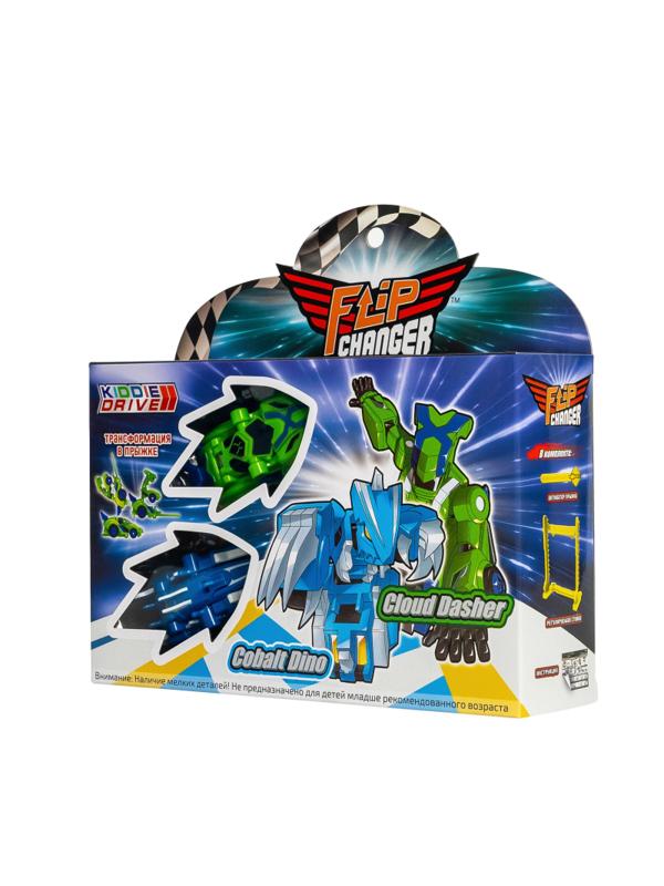 Робот Трансформеры Flip Changer Cloud Dasher и Cobalt Dino 106010