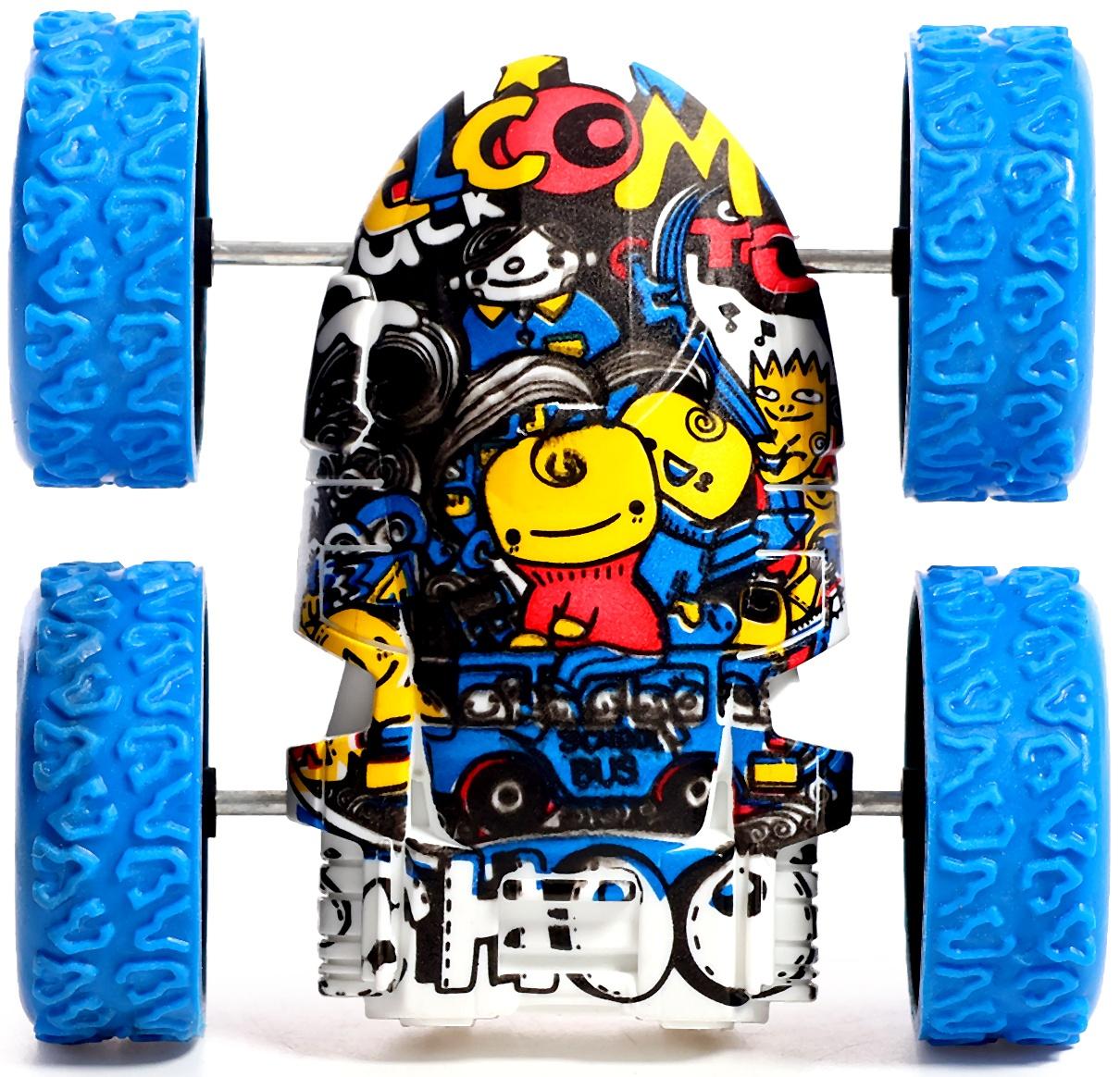 Машина-перевёртыш «Граффити», инерция, цвет МИКС