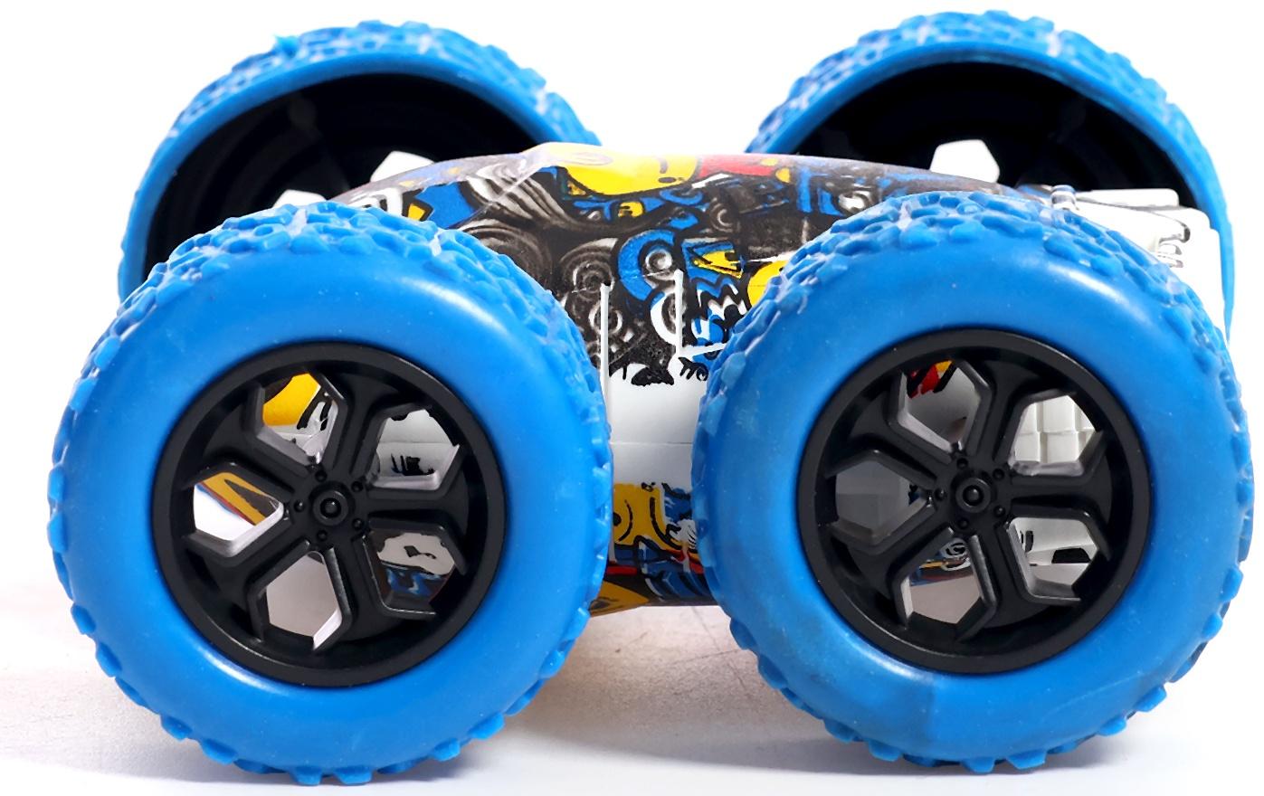 Машина-перевёртыш «Граффити», инерция, цвет МИКС